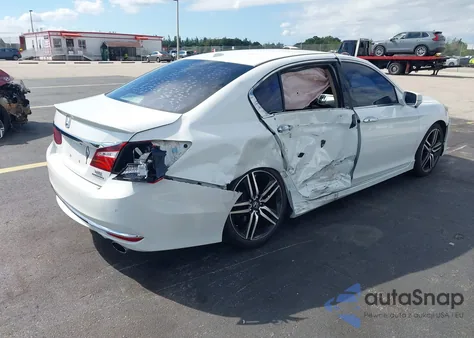 2016 Honda Accord Touring from USA, damaged, VIN 1HGCR3F98GA020884